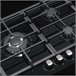 Placa cristal gas CATA LCI 6021BK 3 zonas 59cm negro Negro