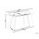 Beliani Mesa de comedor extensible CLAVET Beliani Mesa de comedor extensible CLAVET Marron Claro