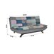 Sofá cama MARIE   3 plazas estampado Estampado