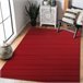 Alfombra con refuerzo de goma RUMBA 100x400 Rojo