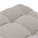 Sillón de jardín ROCKY color beige Blanco