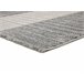 Alfombra de estilo moderno CRAFT - ATTICGO 133x190 Gris