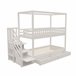 Cama litera 95x255 Blanco