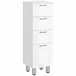 Mueble Auxiliar Baño Melamina de Madera kleankin, hogar - baño Blanco