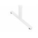 Beliani Escritorio ajustable DESTINES 160x109 Blanco