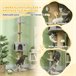Árbol para Gatos Aglomerado de Madera PawHut Gris