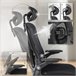 Silla de oficina - Roseburg - Tela Negro