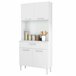 Armario Cocina Aparador 4 Puertas 1 Cajón Blanco