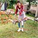 Barbacoa Plegable de Acero Inoxidable para Carbón Gris
