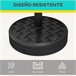 Base de Sombrilla HDPE, Cemento Outsunny Negro