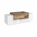 Aparador efecto madera 120 Blanco/ Madera