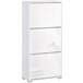 Armario de Zapatos MDF y Plásctico HOMCOM 60 Blanco