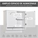 Armario Baño de Pared MDF kleankin, hogar - baño 60 Blanco