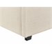 Beliani Cama con almacenaje Poliéster VAUCLUSE 194x214 Beige