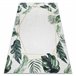 Alfombra lavable ANDRE 1168 Hojas de monstera Geométrico 120x170 Blanco