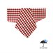 Acomoda Textil - Mantel Hule al Corte (Cuadros) Blanco/ Rojo