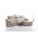 Chaise longue piel WILLY Beige