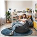 Puff Gamer Junior Polipiel Interior HAPPERS Gris