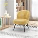 Sillón decorativo KITTY Amarillo