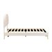 Marco de la cama 200x90 Beige