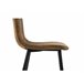 4 sillas de estilo escandinavo retro Marron