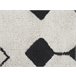Beliani Alfombra de pelo corto KHEMISSET 140x200 Blanco/ Beige