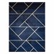 Alfombra EMERALD exclusivo 1012 glamour 120x170 Azul Marino