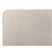 Beliani Cama con somier Poliéster VALOGNES 172x220 Gris Claro