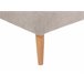 Beliani Chaise longue Poliéster NIORT Beige