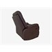 Sillón relax motorizado con masaje ROMA Chocolate