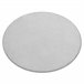 Alfombra CASHMERE círculo llanura 133x133 Plateado