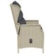 Banco De Jardín De 2 Plazas 112x84 Gris