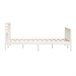 Estructura de cama 150x200 Blanco