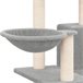 Árbol Para Gatos Gris Claro