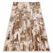 Alfombra MEFE moderna B402 Vintage Structural dos niveles 160x220 Marron