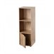 Mueble 3 estantes con una puerta Madera