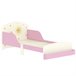 Cama Infantil MDF, Contrachapado AIYAPLAY 150x77 Rosa