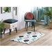 Beliani Alfombra de pelo corto GIRESUN 80x150 Gris Oscuro