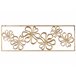 Beliani Decoración de pared CERIUM Dorado