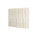 Armario BERGEN puertas batientes 240x238cm blanco Blanco Veta