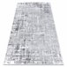 Alfombra MEFE moderna 8722 Líneas vintage Structural dos nivel 80x150 Gris