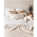 Beliani Cojín decorativo HELIOTROPE 30x50 Blanco