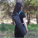 Aktive Mesa camping plegable con portavasos Negro