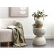 Beliani Jarrón decorativo BANTING Beige