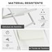 Conjunto de 2 Tumbonas Aluminio, Texteline Outsunny Gris Claro