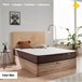 Pack Colchon + Cabecero + Canape Abatible Descansin 105x190 Beige