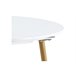 Mesa de cocina extensible ARTIC Blanco