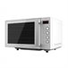 Microondas GrandHeat 2000 Flatbed White Cecotec Plateado