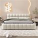 Cama, cama juvenil, cama doble, cama plana 150x213 Cama, cama juvenil, cama doble, cama plana 150x213 Beige