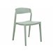 Beliani Silla de comedor SOMERS Verde